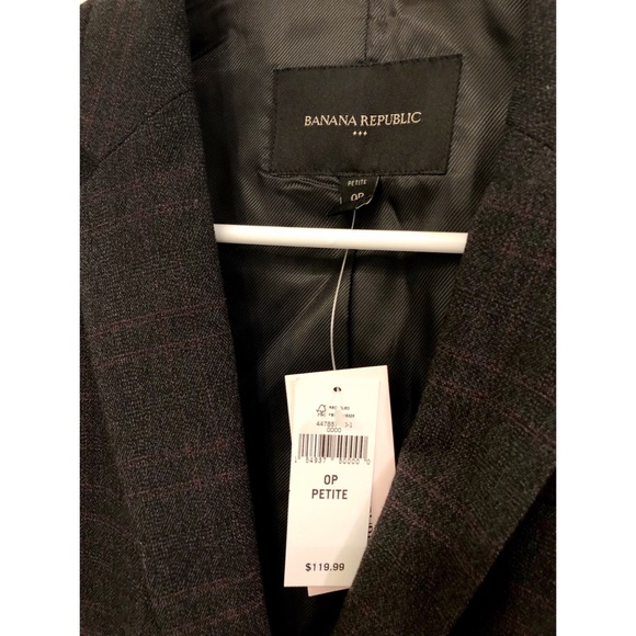 Banana Republic Plaid Blazer - Picture 3 of 5